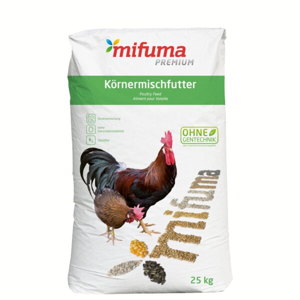 mifuma Geflügelkörner Premium 15 kg