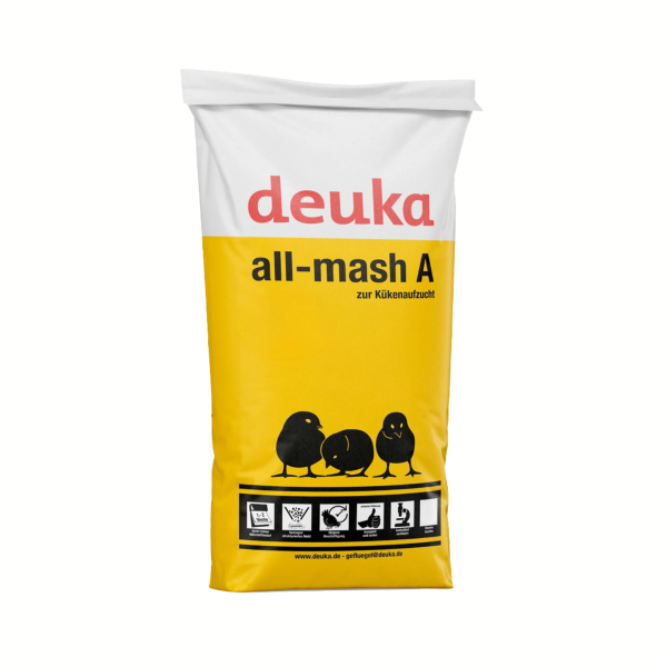 deuka all-mash A Mehl ohne Cocc. 9,5 kg