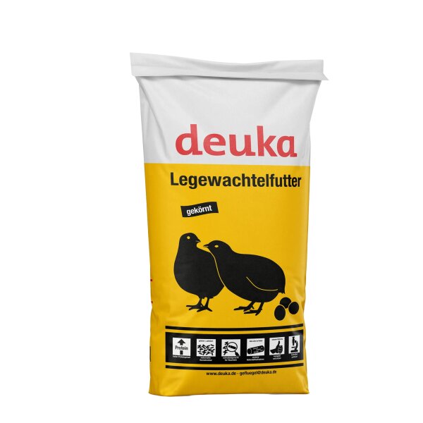 deuka Legewachtelfutter gek. 25 kg